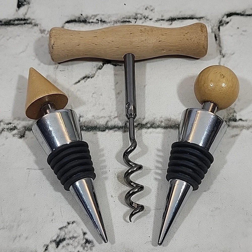 Vintage‎ Corkscrew Bottle Openers Stoppers Barware Gadgets Mixed Lot Of 9